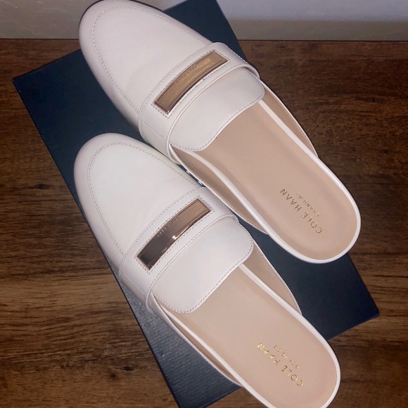 Cole Haan White Mule - Picture 3 of 4